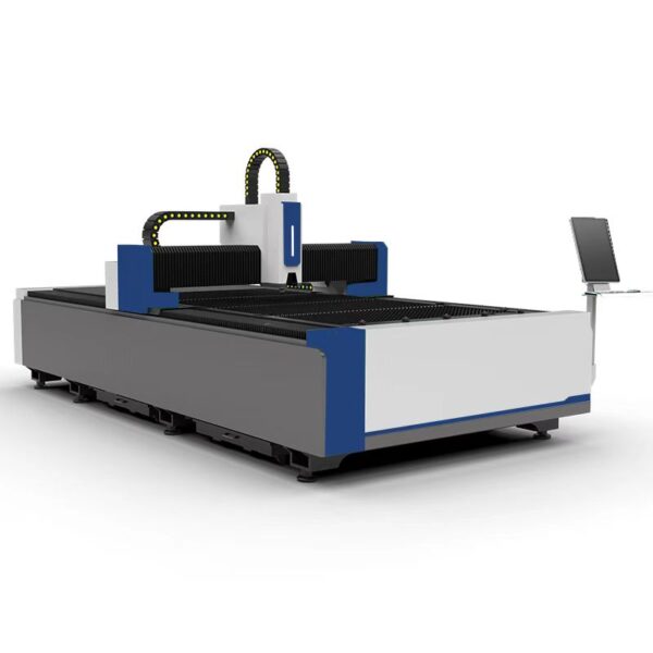 fiber laser cut metal machine